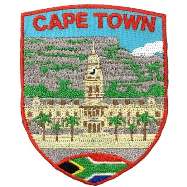 South Africa Flag Patch (3") Embroidered Iron on Sew on