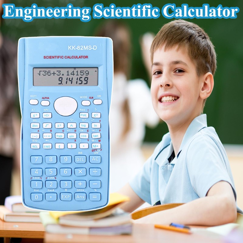 KK-82MS-D Portable Scientific Calculator Engineering Scientific Functional Calculator with 240