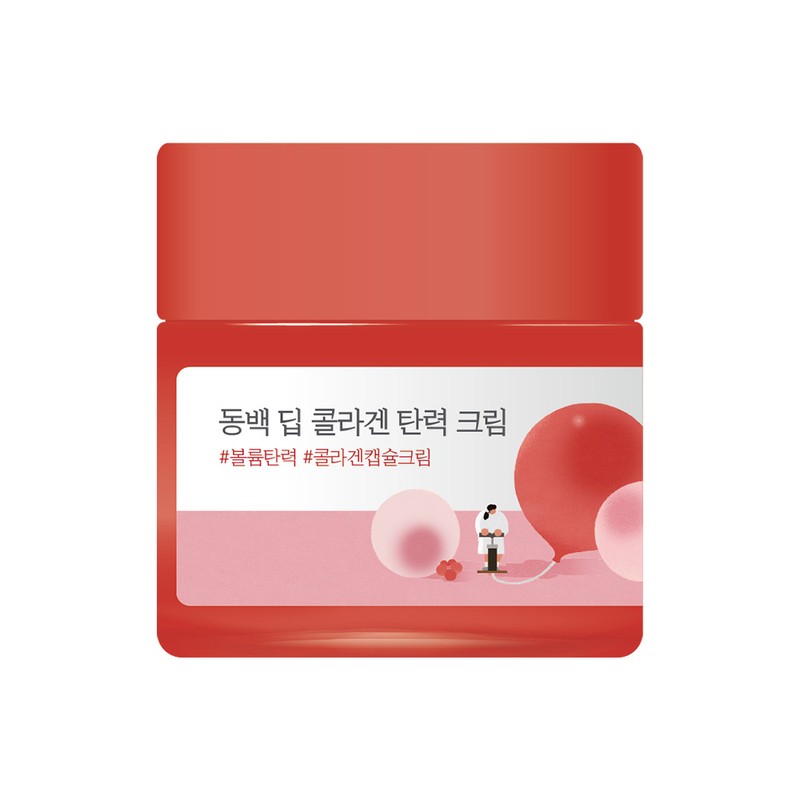 Round Lab Camellia Deep Collagen Elasticity Cream 50ml / 라운드랩