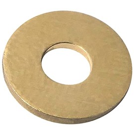 Aerizerix - C57248 - Set of 30 Wide Flat Washers Made of Brass M3 x 8.5 mm - Thickness 0.8 mm - for M3 Bolts - DIN 9021