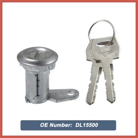 ACROPIX 1 Set DL15500 Car Door Lock Cylinder W/Keys for Ford F100 1965-1979 for Ford F150 1975-1979 for Ford F250 F350 1965-1979 Car Parts