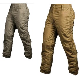 Beyond Clothing PCU Level 7 Highloft Pant Primaloft Trousers Coyote/Alpha Green - Large Regular, Coyote