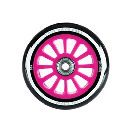Two Bare Feet TBF Stunt Scooter Wheels - ABEC 9 Bearings Logo Pink (Pair)
