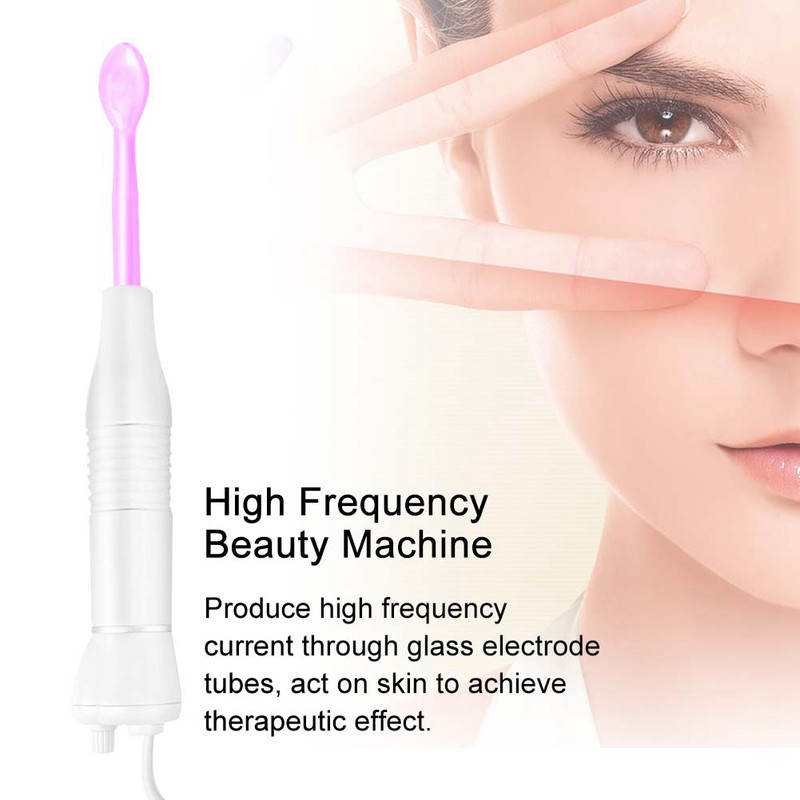 High Frequency Electrotherapy Purple Light Skin Tightening Beauty Machine Facial