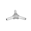 Refuuch Stainless Steel 1/4" Hose Barb Wye 3 Way Y