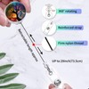 quohet 2 Pack Retractable Badge Holders Cute Badge Reel Badge