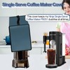 NUENSS-ROR Coffee Maker Dust Cover for Ninja Pod & Grounds