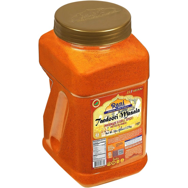 Rani Tandoori Masala Indian 11-Spice Blend 80oz (5lb)