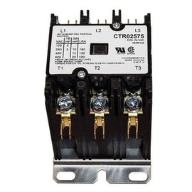 TRANE CTR02575 3 Pole, CONTACTOR, 50/60 HZ, 24 VAC Coil