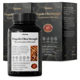 Earthville Ultra Propolis High-Content Flavonoid Pills Antibacterial Anti-inflammatory Liquid Efficacy 120 Tablets / 어스빌 울트라 프로폴리스 고함량 플라보노이드 알약 항균항염 액상 효능효과 120정