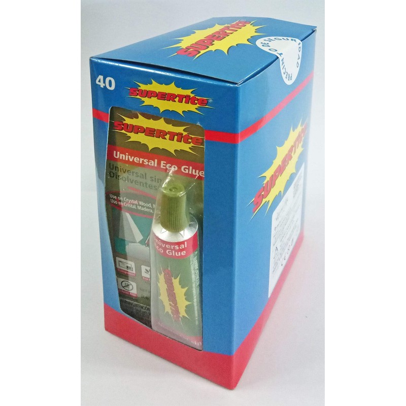 Ref-1040 Supertite UNIVERSAL ECO GLUE- 20g (0.63oz) Tube Single Blister