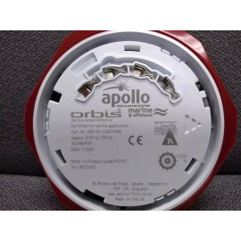 Apollo Smoke Detector Head, Marine Rated, Photoelectric. Apollo #ORB-OP-42001-