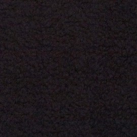 Fabric Merchants Black Warm Winter Fleece Solid, Yard