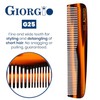 Giorgio G25 FineTooth and WideTooth Pocket Comb - Hair Styling