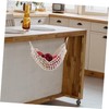 FELTECHELECTR Fruit Hammock for Kitchen Vegetable Net Basket Cotton Woven