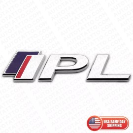 Nissan Infiniti IPL Performance Car Sport Rear Trunk Badge Logo OEM ABS Emblem Chrome