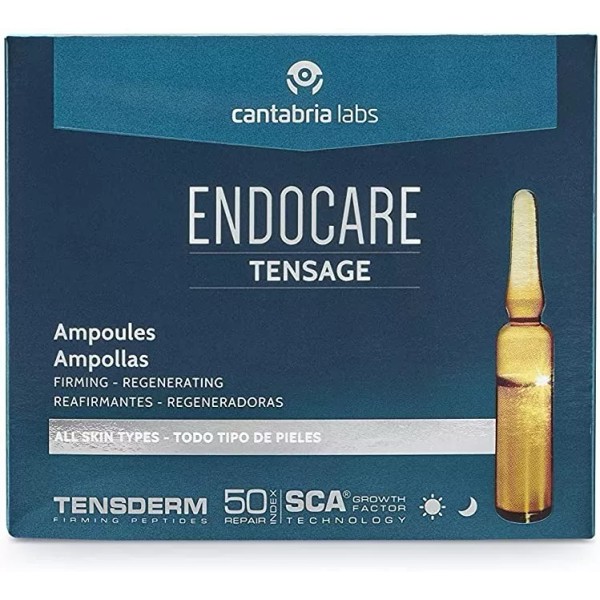 Endocare Tensage Ampollas, 10x2 Ml
