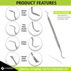 Cynamed Dental Tools Stainless Steel Dental Pick Dental Floss Dental