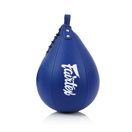 Fairtex SB2 Microfiber Muay Thai Boxing Speed Bag - Black, Gold, Red, Blue