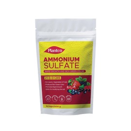 Ammonium Sulfate 21-0-0 Fertilizer with Nitrogen and Sulfur | Lowers pH in Alkaline Soil | Ideal for Lawns, Hydrangeas, Azaleas, Blueberries and Acid-Loving Plants | Made in USA | 2 lb Bag