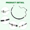 QCESEV Power Steering Pressure Hose Assembly Compatible with Honda Pilot