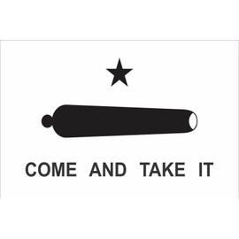 Texas Hart Designs Come And Take It Die Cut Glossy Fridge Magnet