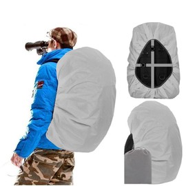 Joy Walker Backpack Rain Cover Waterproof Breathable Suitable for (15-30L, 30-40L, 40-50L, 50-70L, 70-90L) Backpack Hiking/Camping/Traveling (gray, XL (for 50-70L backpack))
