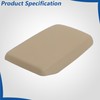 WFLNHB Beige Tan Center Console Lid Armrest Cover Replacement for