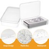 Vaktop 8pcs Playing Card Case, Clear Playing Card Box, Plastic