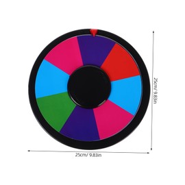 KOMBIUDA Rotatable Prizes Wheel with Exciting Arrow Design Color Wheel for Parties Gatherings Engaging Spinning Game for Ktvs Bars Events Easy to Play Fun Activity for All Ages
