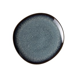 like. by Villeroy & Boch Lave Gris Bread Plate 17.5 x 17 x 2 cm, Grey Plate, Stoneware