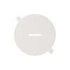 CandMak Candle Dust Covers, 160pcs Blank White Matte Candle Dust Lid with Pull Tab for Candle Making (2.125")