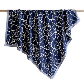 MAIRY Head Scarf Like Silk Satin Bandana Hair Wrap for Sleeping Lightweight Neckerchief Softy Satin Scarves at Night Large Square 35 Inch Scarfs for Women,90154