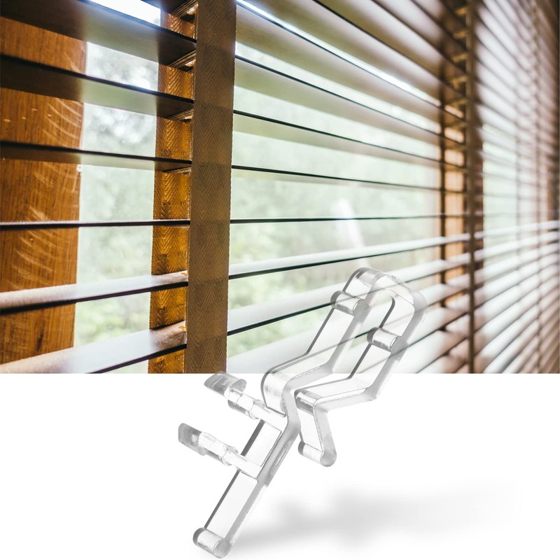 Blind Clips for Valance 1.6 Inch Hidden Channel Window Valance