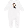 inktastic LEO Lion Westie Baby Romper Coveralls Newborn White -