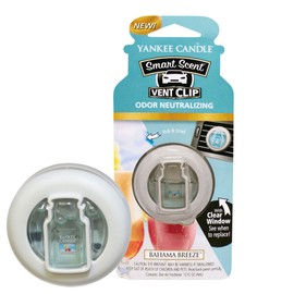Yankee Candle Smart Scent Vent Clip Car & Home AC Air Freshener, Bahama Breeze
