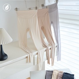 2550 Lightweight Oxygen Mint Yoga Leggings - High-Waist, Matte, Belly Control, Outerwear Style Yoga Capri - Black + M 5ea