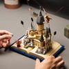 CHUANGPIN Castle Book Toy Building Set,Medieval Modular House Castle Building