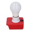 Portable E27 Lamp Bulb with Battery Adapter LED Working Light
