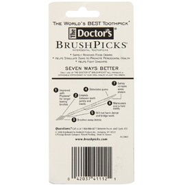 The Doctor's BrushPicks, 120 each (Value Pack of 12)