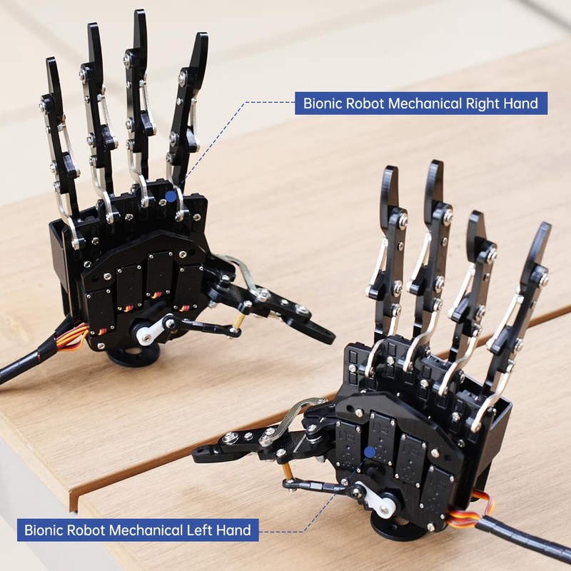 Robot Hand Five Fingers Solely Movement Bionic Robot Mechanical Arm