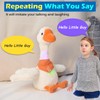13" Talking Dancing Goose Repeating What You Say Imitates Recording