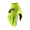 100% GUANTES RIDECAMP Gloves M Gloves, Adult Unisex, Fluo Yellow