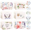 RuiChy 18 Pcs Thank You Cards with Gift Stickers and