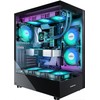 MUSETEX PC CASE ATX 6 PWM ARGB Fans Pre-Installed, Type-C