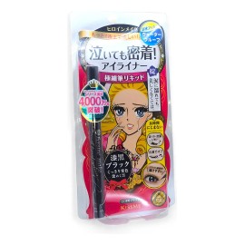 Kiss Me Heroine Make Liquid Eyeliner, Negro Waterproof