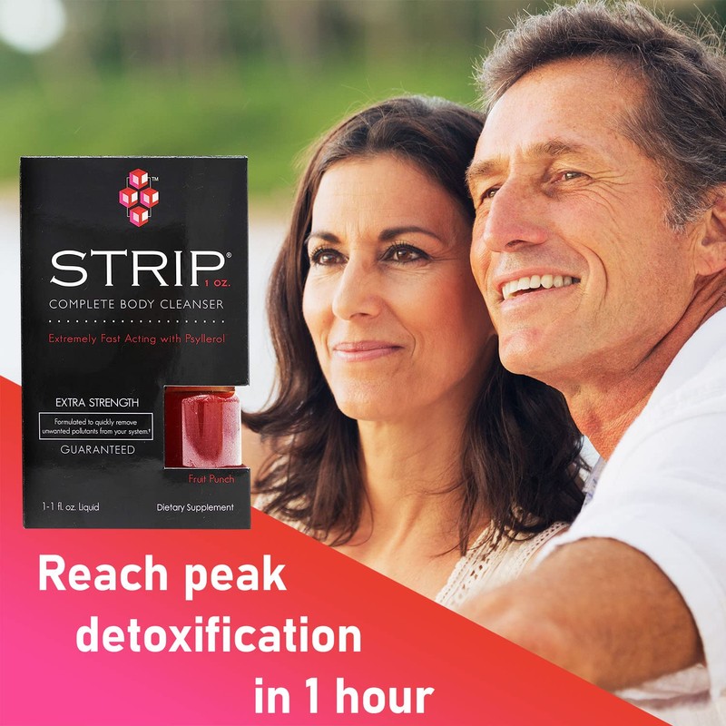 Wellgenix Strip Herbal Cleanse Detox Liquid - Whole Body Cleanser