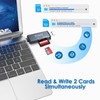 SD Card Reader with Dual Connector USB C - High