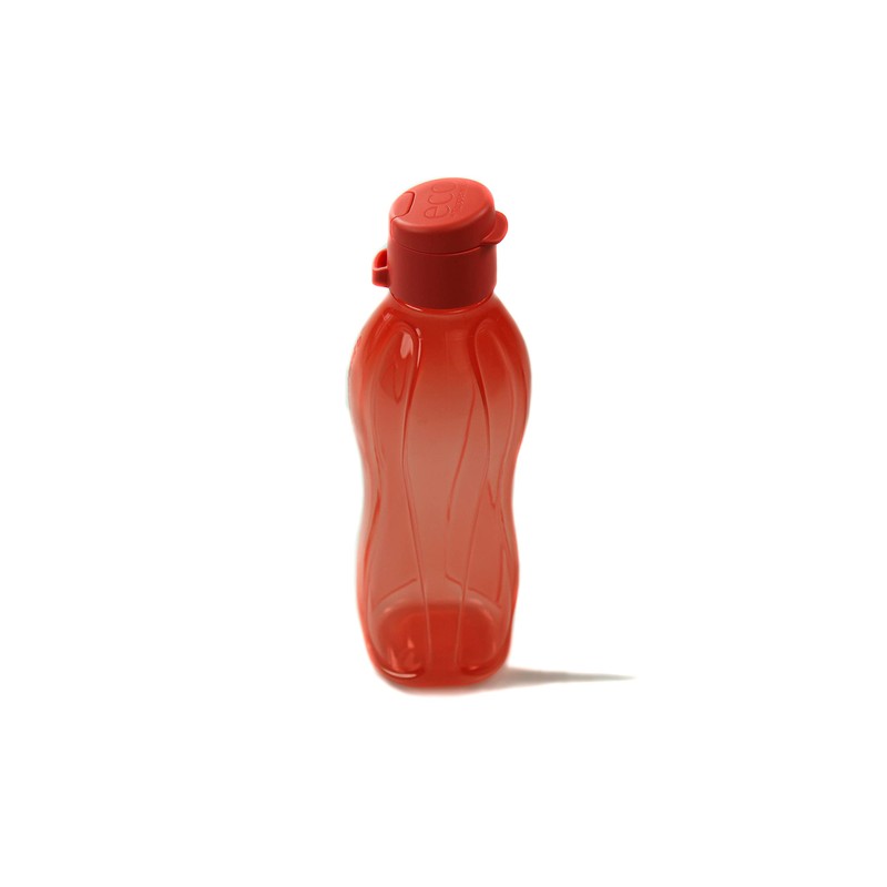 TUPPERWARE Eco Sport Bottle 1.0 L Pastel Orange Clip Lid