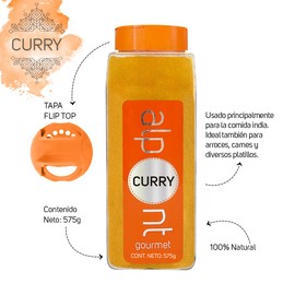 ALPONT GOURMET Curry en Polvo, 575 g